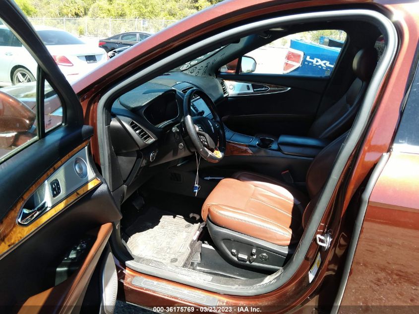 2016 LINCOLN MKX RESERVE - 2LMPJ8LPXGBL27257
