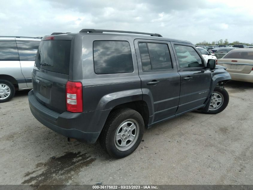 2015 JEEP PATRIOT SPORT - 1C4NJPBA1FD438299
