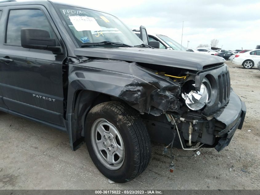 2015 JEEP PATRIOT SPORT - 1C4NJPBA1FD438299