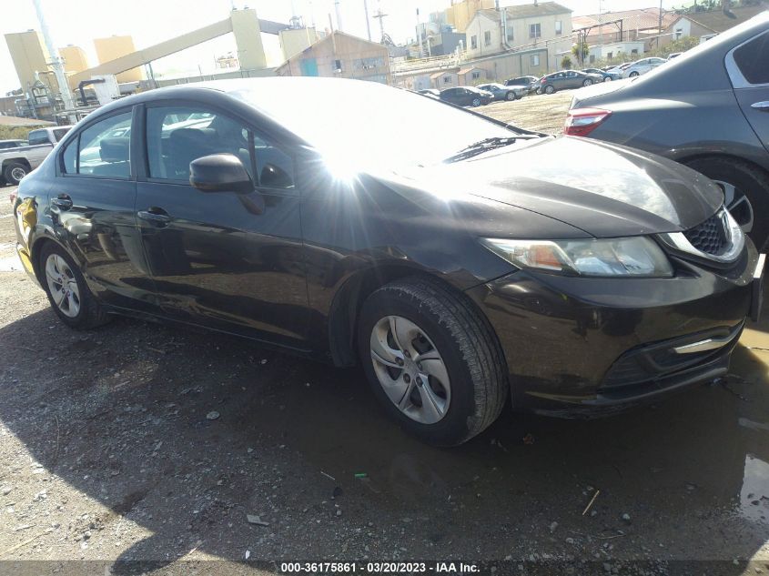 2013 HONDA CIVIC SDN LX - 19XFB2F55DE264718