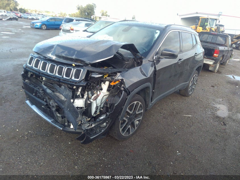 VIN 3C4NJDCB5HT629291 2017 JEEP COMPASS LIMITED