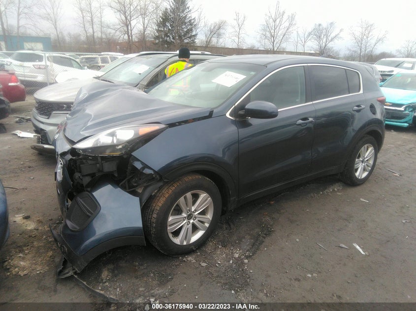 VIN KNDPM3AC8H7225959 2017 KIA SPORTAGE LX