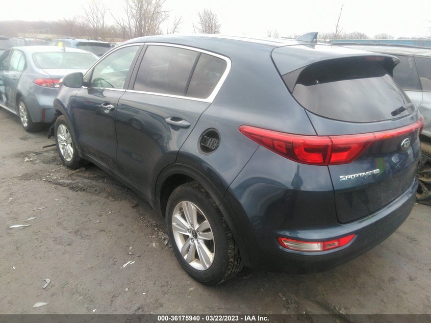 VIN KNDPM3AC8H7225959 2017 KIA SPORTAGE LX