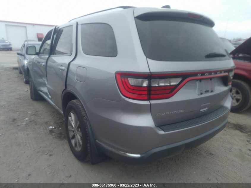 2016 DODGE DURANGO SXT - 1C4RDHAG2GC371742