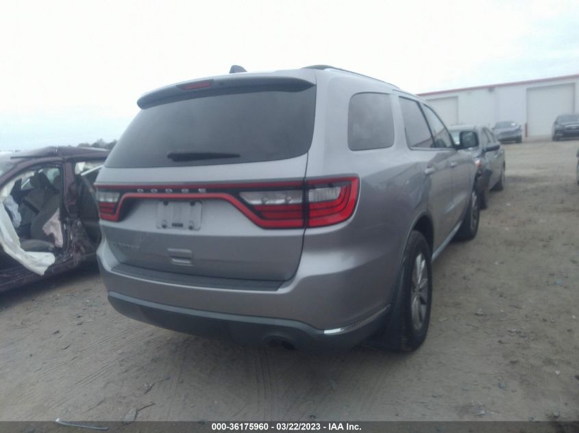 2016 DODGE DURANGO SXT - 1C4RDHAG2GC371742