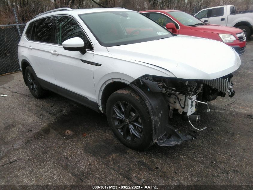 2022 VOLKSWAGEN TIGUAN SE - 3VV2B7AX1NM017452