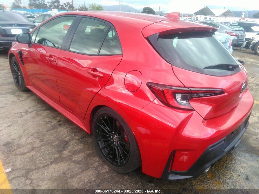2023 TOYOTA GR COROLLA CORE/MORIZO EDITION - JTNABAAE3PA002131