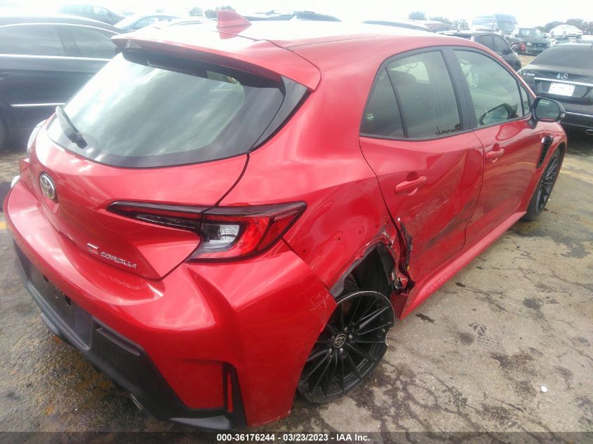 2023 TOYOTA GR COROLLA CORE/MORIZO EDITION - JTNABAAE3PA002131