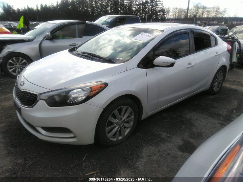 2015 KIA FORTE LX - KNAFX4A65F5415744