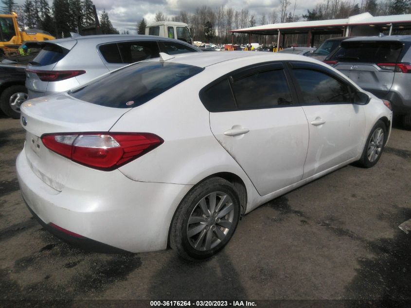 2015 KIA FORTE LX - KNAFX4A65F5415744