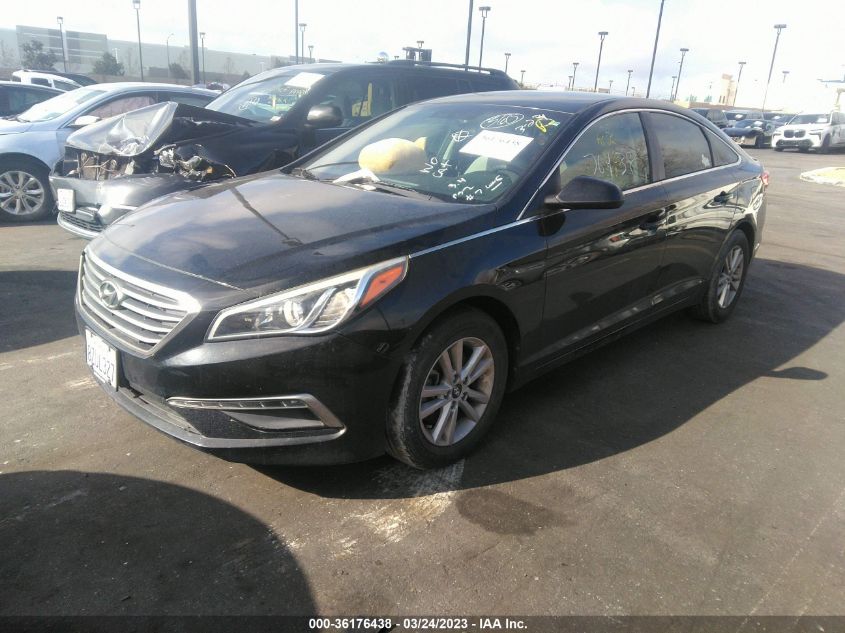 2015 HYUNDAI SONATA 2.4L SE - 5NPE24AFXFH122211