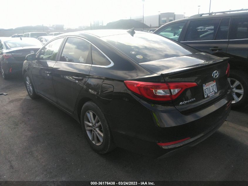 2015 HYUNDAI SONATA 2.4L SE - 5NPE24AFXFH122211