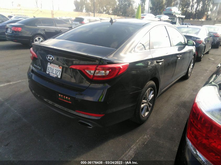 2015 HYUNDAI SONATA 2.4L SE - 5NPE24AFXFH122211