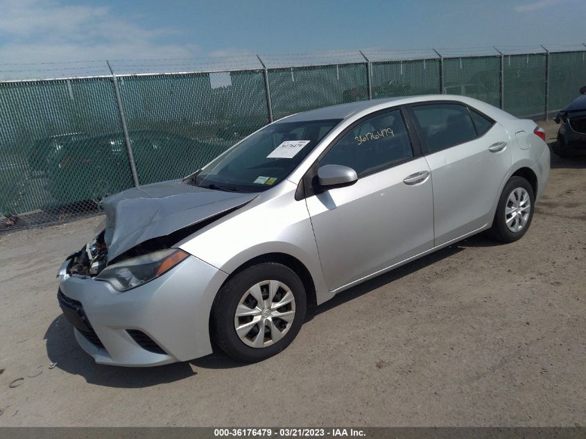2014 TOYOTA COROLLA L/LE/S/S PLUS/LE PLUS - 2T1BURHE5EC067305