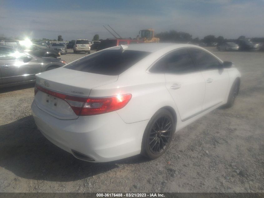2014 HYUNDAI AZERA LIMITED KMHFH4JGXEA374957