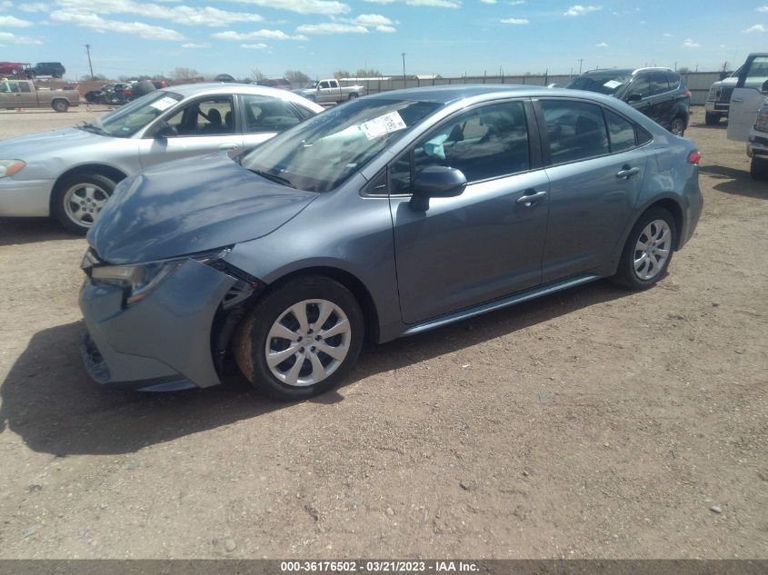 2022 TOYOTA COROLLA LE - 5YFEPMAE7NP318505