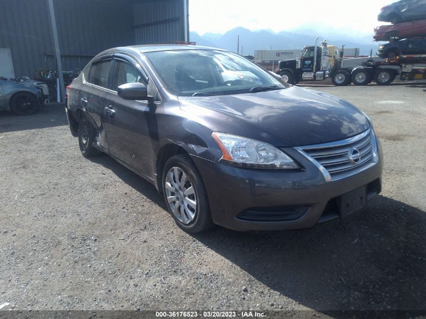 2014 NISSAN SENTRA S - 3N1AB7AP2EY297887