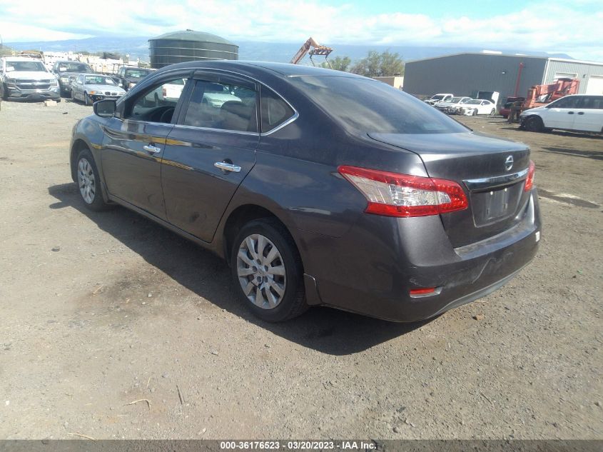 2014 NISSAN SENTRA S - 3N1AB7AP2EY297887