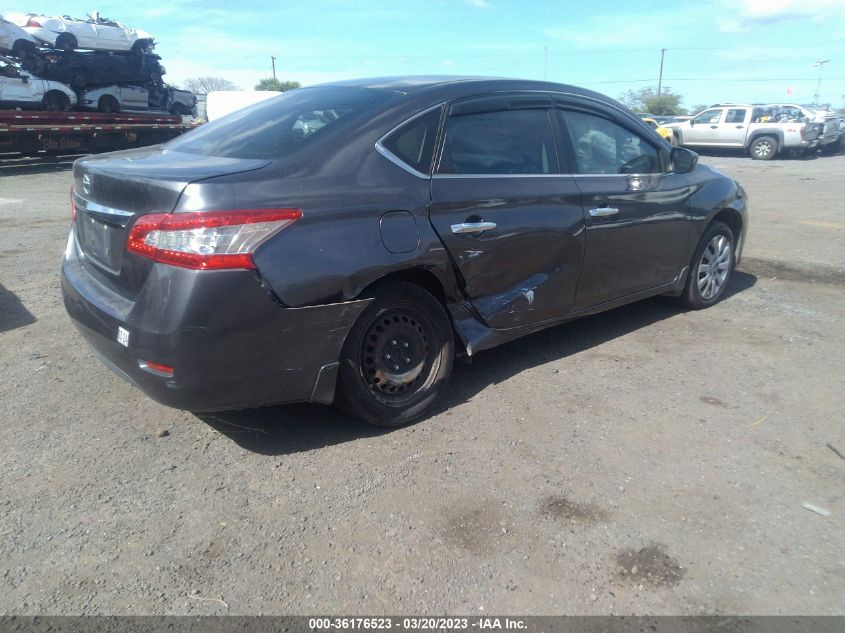 2014 NISSAN SENTRA S - 3N1AB7AP2EY297887