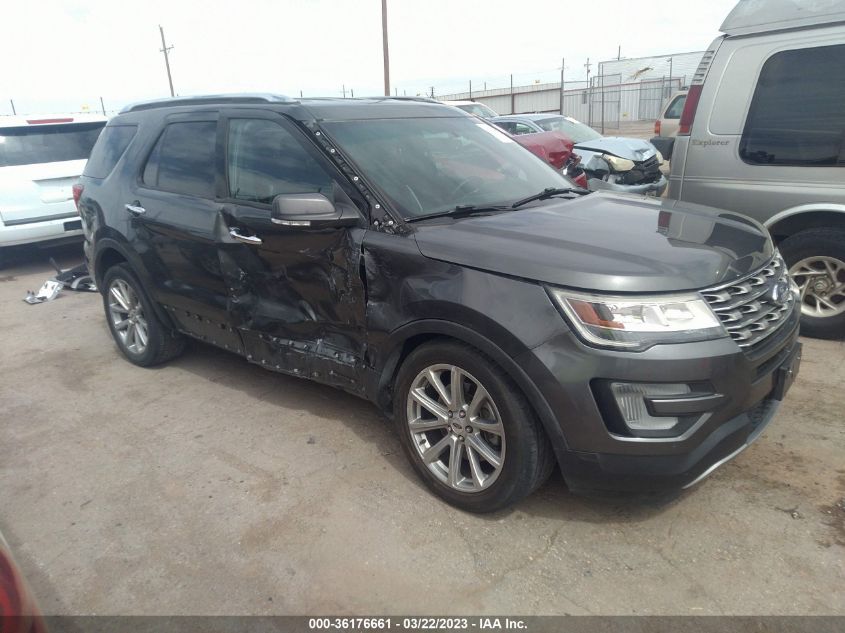 2017 FORD EXPLORER LIMITED - 1FM5K7F82HGA35188