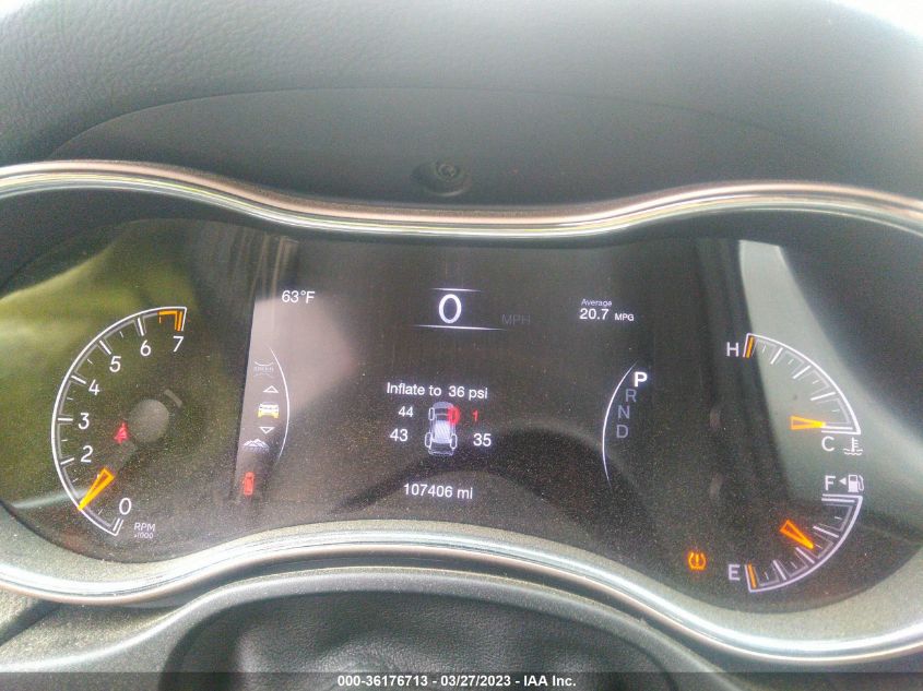 2016 JEEP GRAND CHEROKEE LIMITED - 1C4RJFBGXGC425669