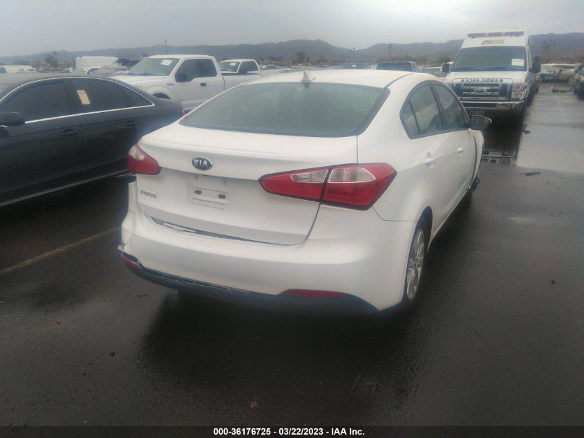 2016 KIA FORTE LX - KNAFX4A64G5461521