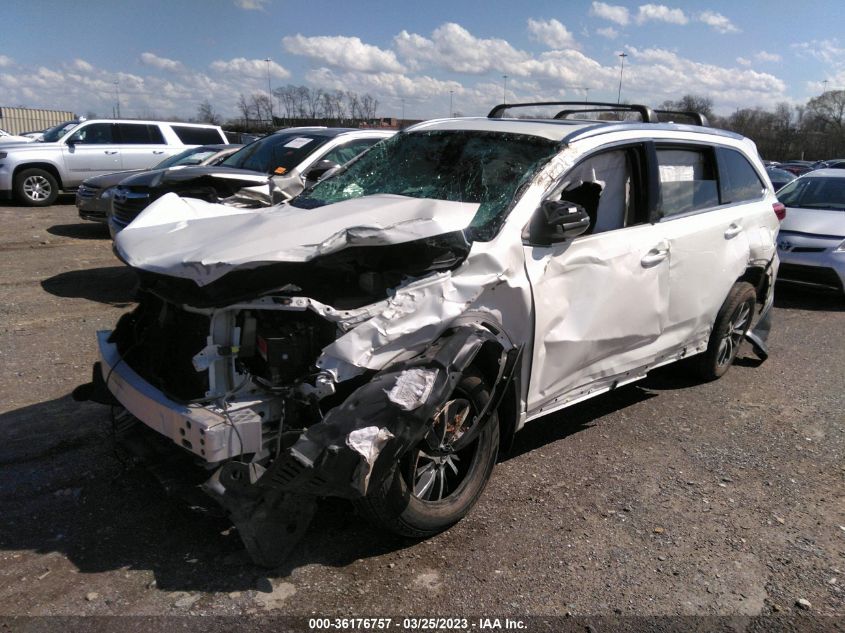 2017 TOYOTA HIGHLANDER XLE/SE - 5TDJZRFH3HS513263