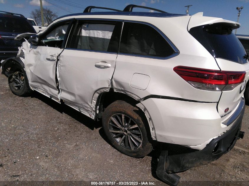 2017 TOYOTA HIGHLANDER XLE/SE - 5TDJZRFH3HS513263