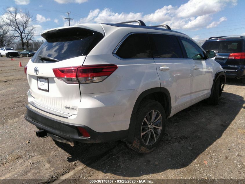 2017 TOYOTA HIGHLANDER XLE/SE - 5TDJZRFH3HS513263