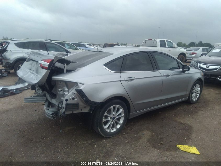 2020 FORD FUSION SE - 3FA6P0HD7LR147679