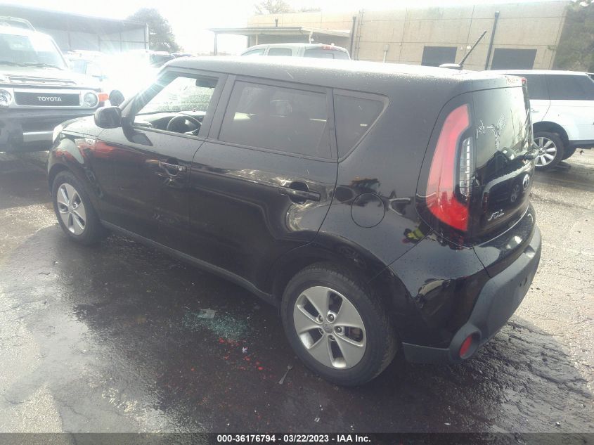 2016 KIA SOUL BASE - KNDJN2A28G7312490