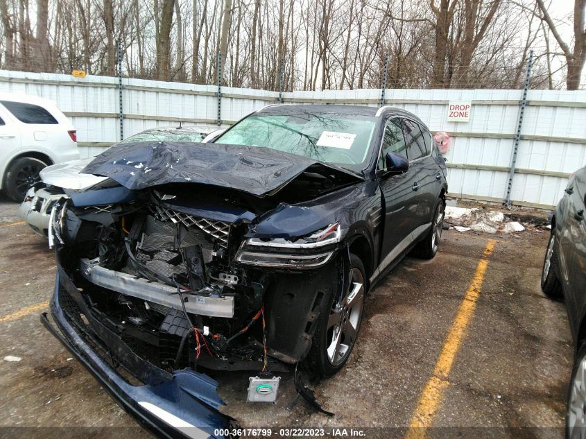 2022 GENESIS GV80 KMUHBDSB3NU082807