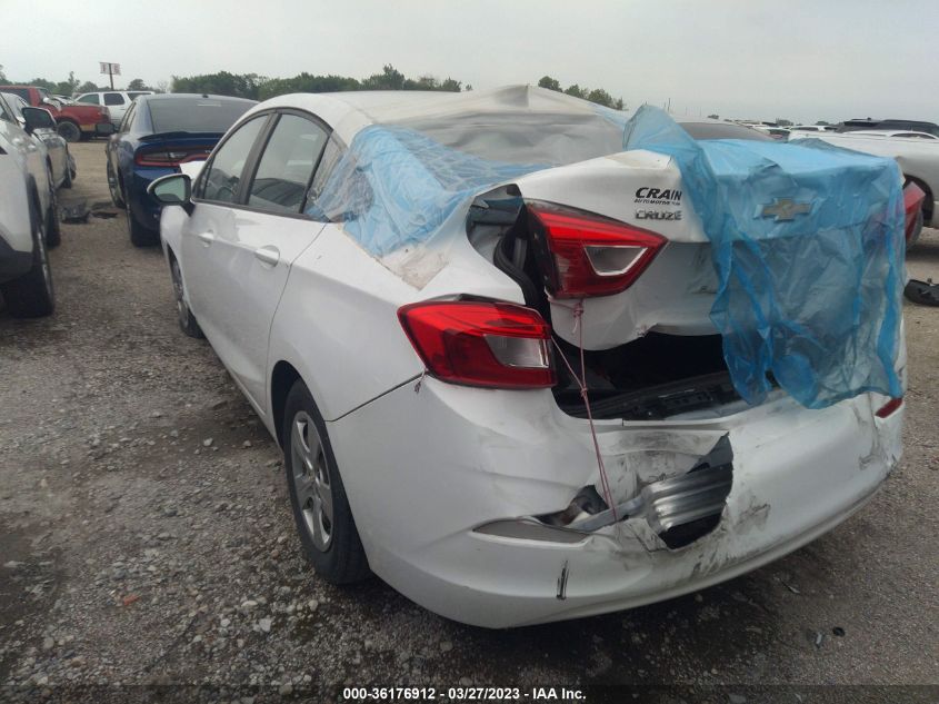 2018 CHEVROLET CRUZE LS - 1G1BC5SM8J7200638