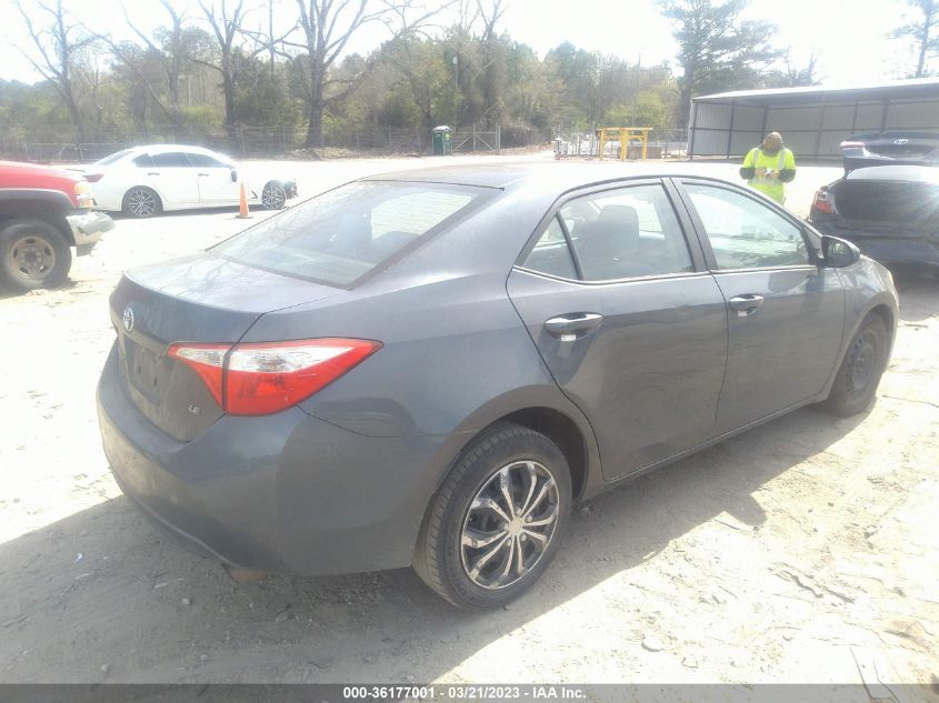 2014 TOYOTA COROLLA L/LE/S/S PLUS/LE PLUS - 2T1BURHE5EC041187