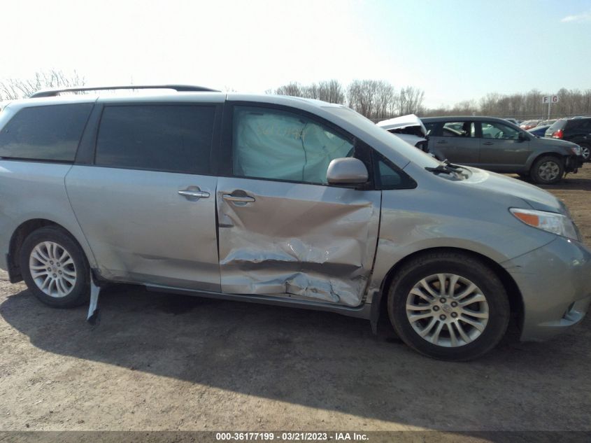 2015 TOYOTA SIENNA XLE/XLE AAS/LTD - 5TDYK3DC8FS624072