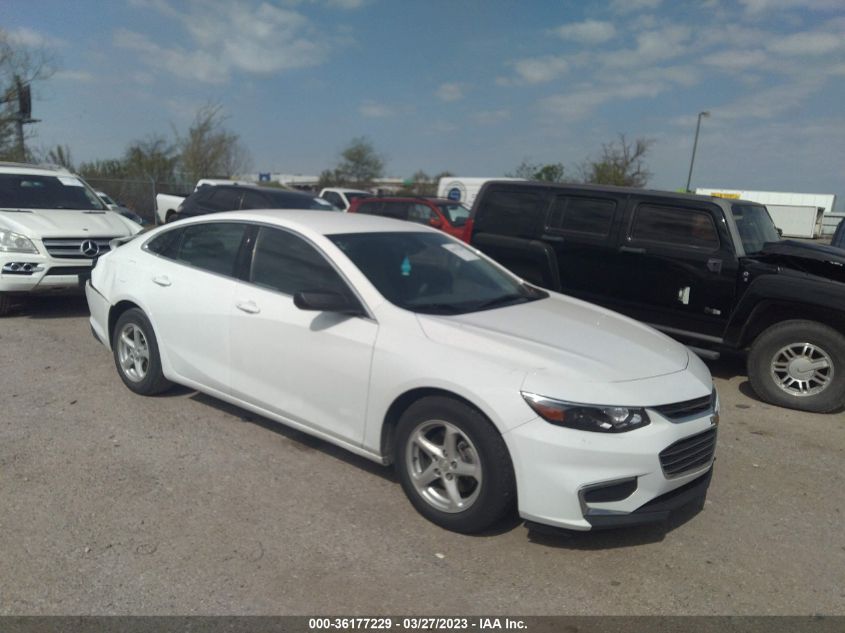 2016 CHEVROLET MALIBU LS - 1G1ZB5ST9GF302036