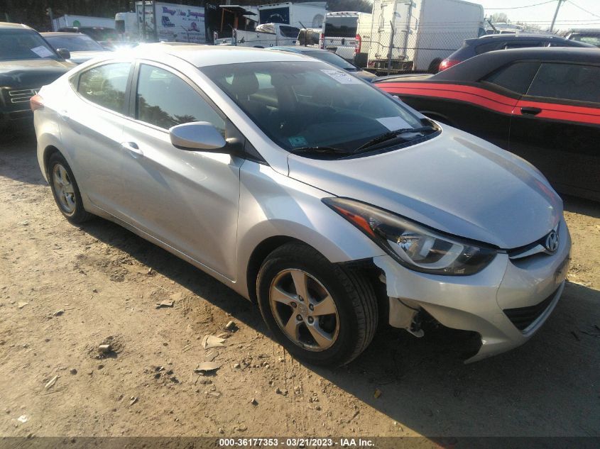 2015 HYUNDAI ELANTRA SE - KMHDH4AE5FU264999