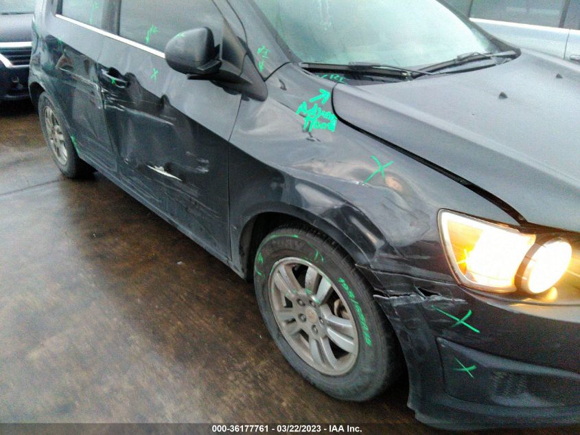 2014 CHEVROLET SONIC LT - 1G1JC6SBXE4104694
