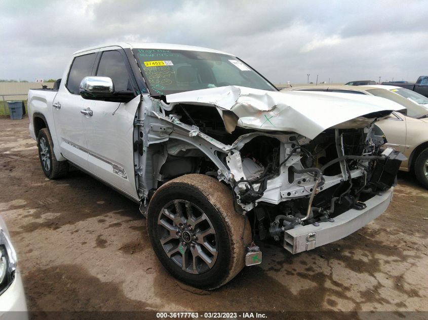 5TFMA5DB9NX026084 TOYOTA TUNDRA 4WD 1794 EDITION 2022