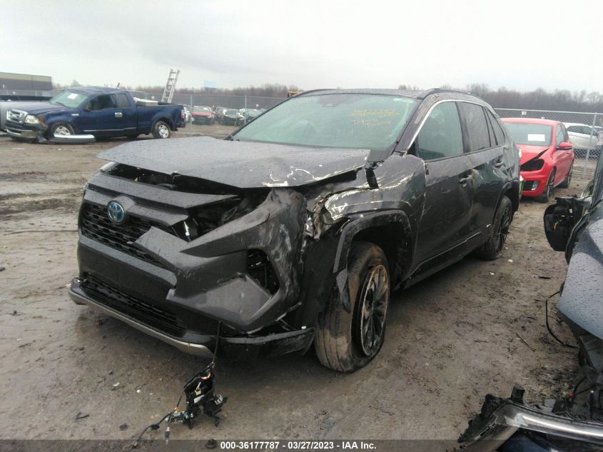 VIN 2T3E6RFV1NW036911 2022 TOYOTA RAV4 no.2