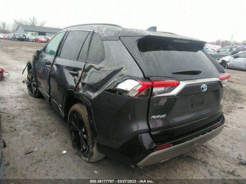 VIN 2T3E6RFV1NW036911 2022 TOYOTA RAV4 no.3