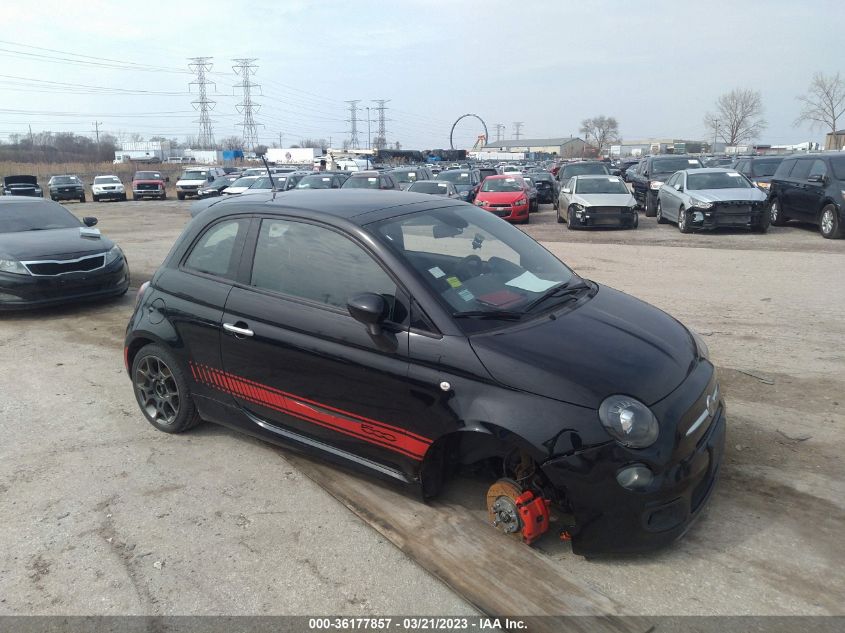 2013 FIAT 500 SPORT CATTIVA - 3C3CFFBR0DT744530