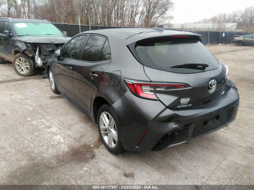VIN JTND4MBE3M3126794 2021 TOYOTA COROLLA HATCHBACK SE/XSE/NIGHTSHADE