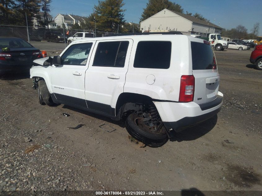 2015 JEEP PATRIOT LATITUDE - 1C4NJPFB5FD399882