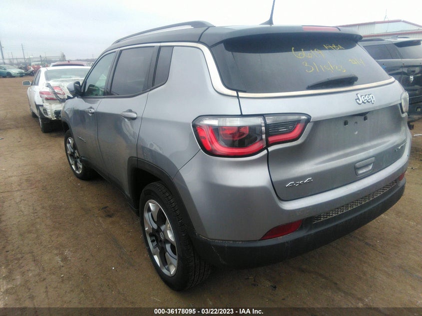 VIN 3C4NJDCB4LT196619 2020 JEEP COMPASS LIMITED