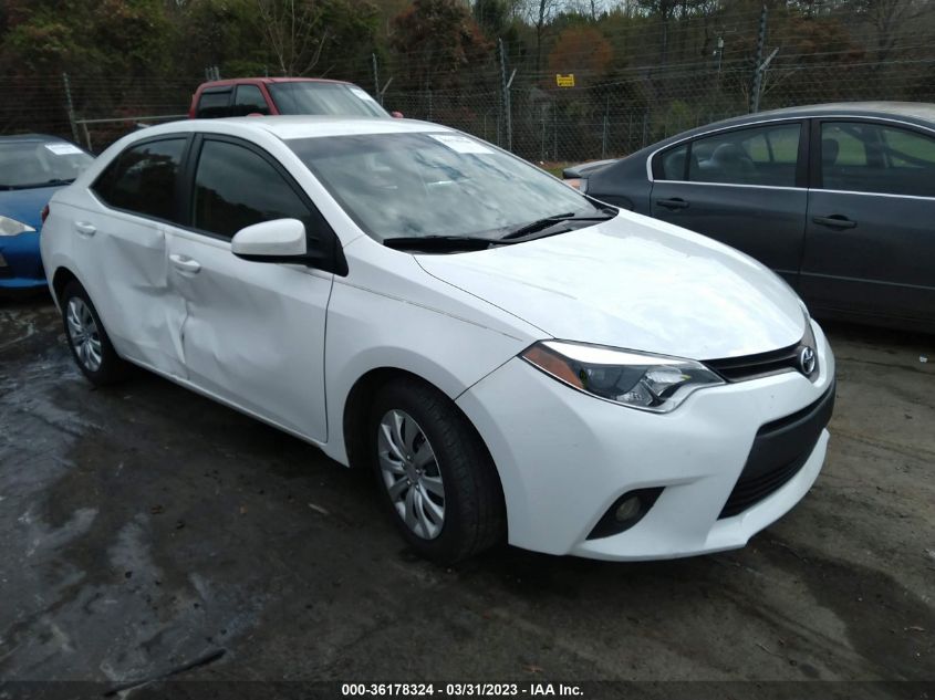 2014 TOYOTA COROLLA L/LE/S/S PLUS/LE PLUS - 2T1BURHE6EC030084