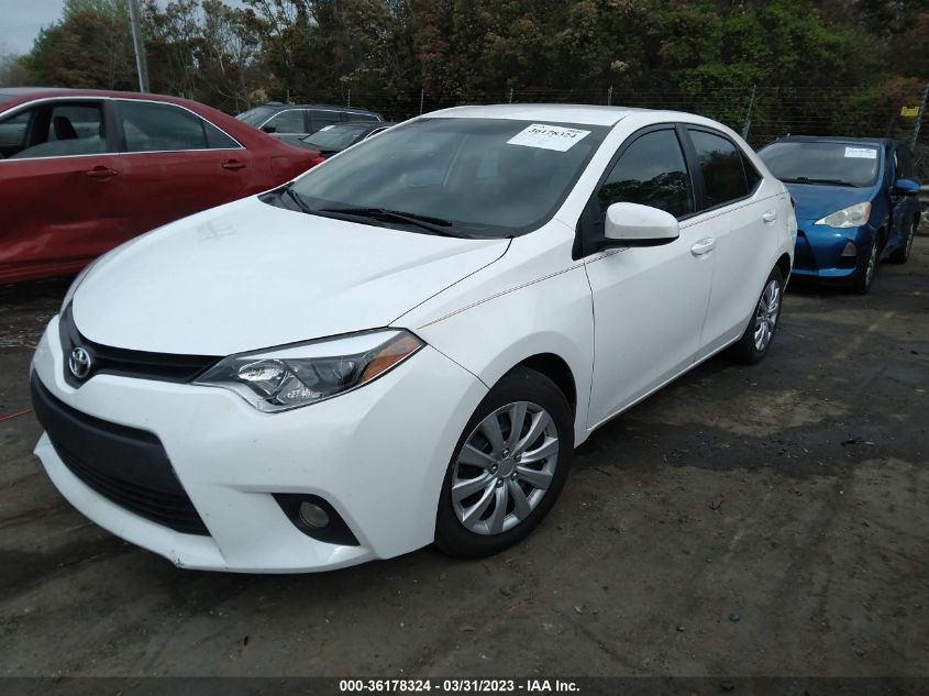 2014 TOYOTA COROLLA L/LE/S/S PLUS/LE PLUS - 2T1BURHE6EC030084