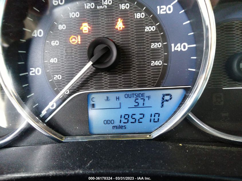 2014 TOYOTA COROLLA L/LE/S/S PLUS/LE PLUS - 2T1BURHE6EC030084