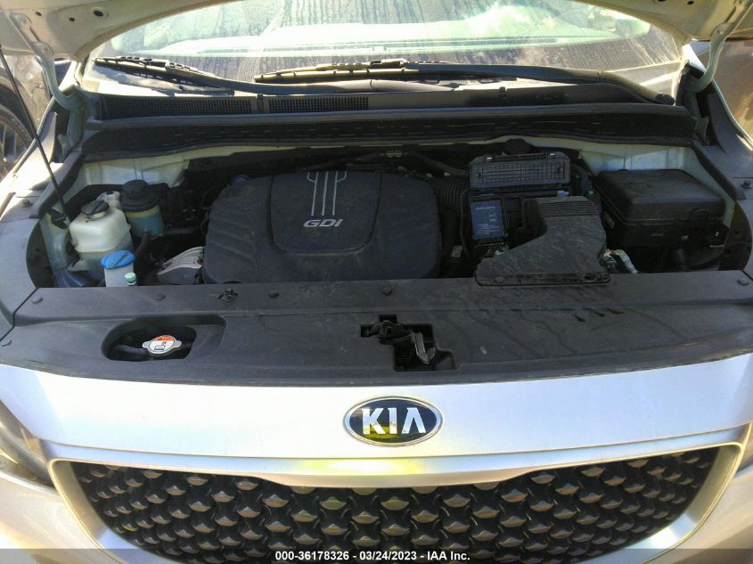 2016 KIA SEDONA EX - KNDMC5C19G6092629