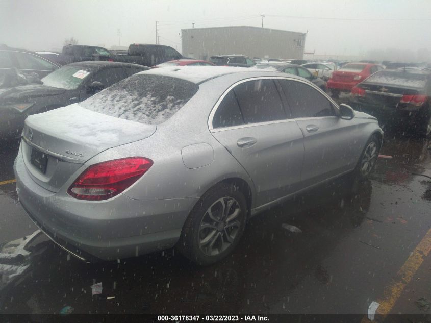 55SWF4KB4GU137189 2016 MERCEDES-BENZ C-CLASS, photo no. 4